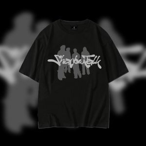 Drop Shoulder T-Shirt (Rock Boy)