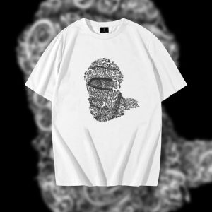 Drop Shoulder T-Shirt (Calligra Mask)